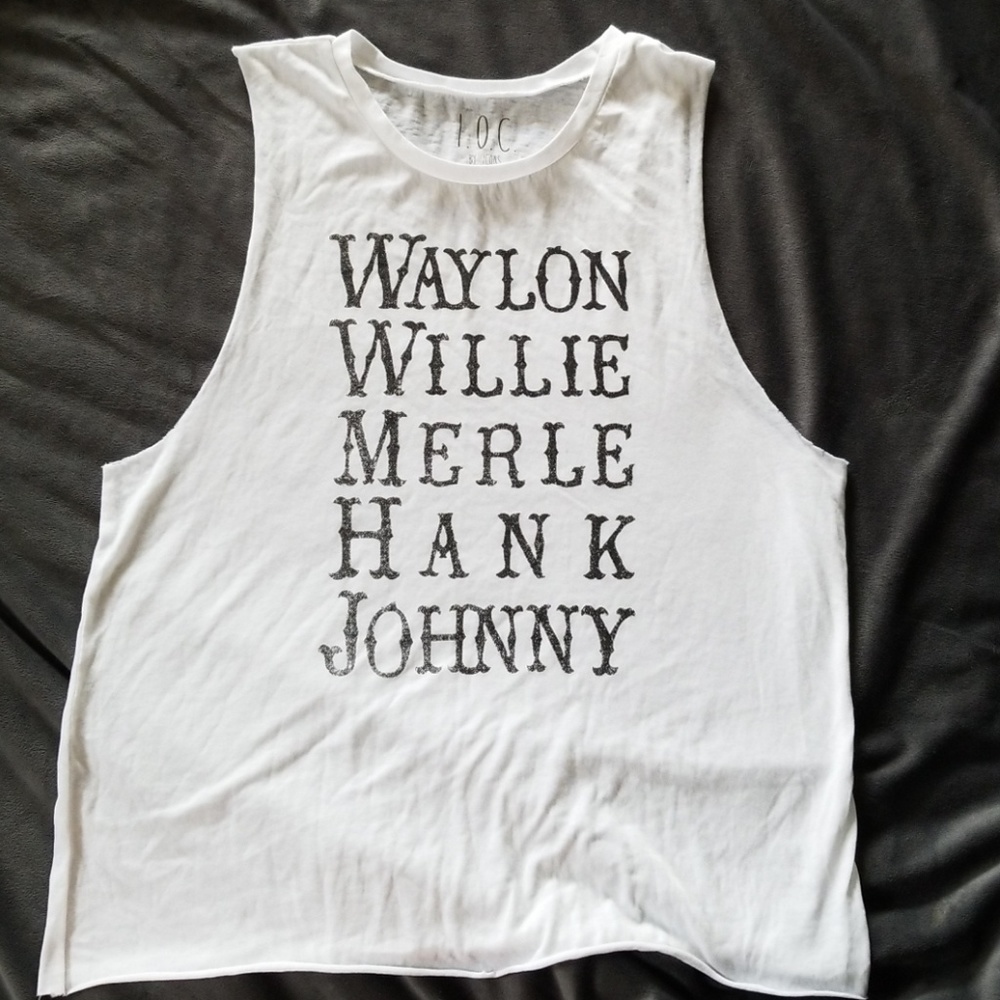 Waylon, willie, merle, hank and Johnny.